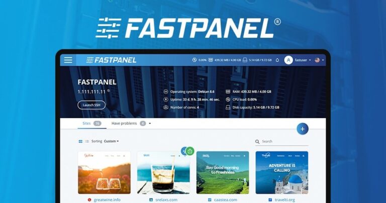Install FASTPANEL® on CentOS 7 VPS or Dedicated large
